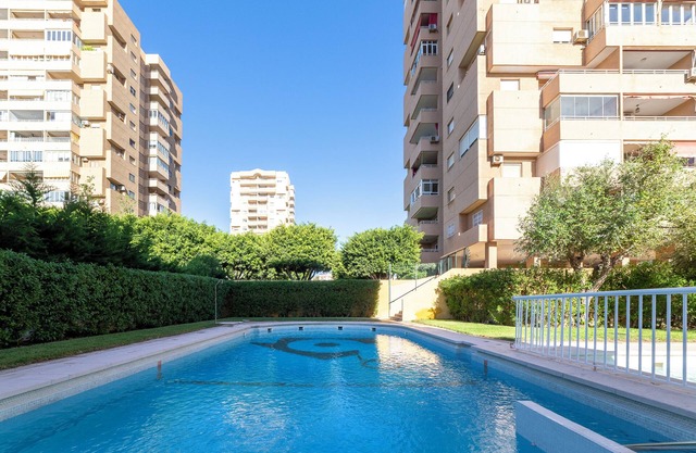 Apartment 'Calle Ciruelo' with Sea View, Shared Pool and Air Conditioning