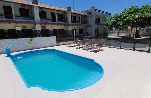 Apartment in gated community with pool.