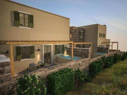 Apartment in Zia with terrace