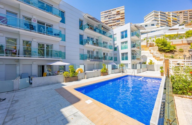 Apartment 'Playa De Poniente 1-5' with Sea View, Wi-Fi and Air Conditioning