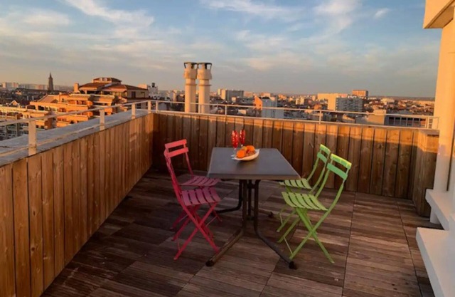 Apartment "Rooftop Terrasse 360° Hypercentre" with Wi-Fi & A/C