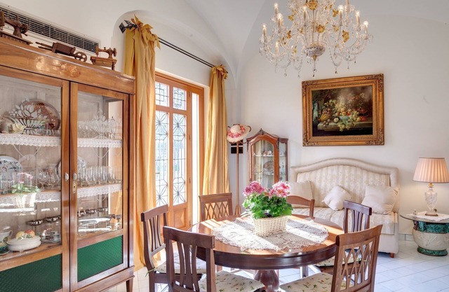 Apartment Sky - Sorrento coast, with sea view, pool, garden, parking, Wi-Fi