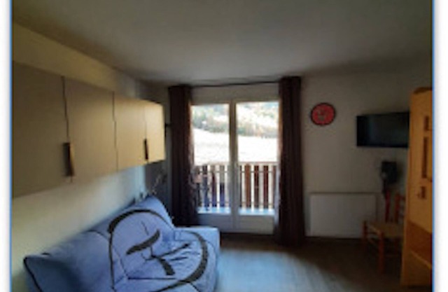 Apartment 'Studio Pied Des Pistes - Bernex' with Mountain View and Balcony