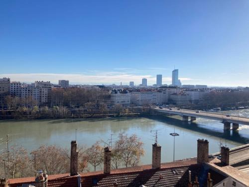 Authentique T2 lyonnais avec vues exceptionnelles
