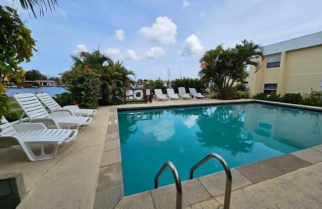 Bay View #7 - 3 bedroom, 3.5-bath waterfront townhouse in a gated community in Rodney Bay 3 Townhouse by RedAwning