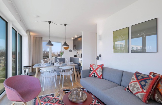 Beach front apartment