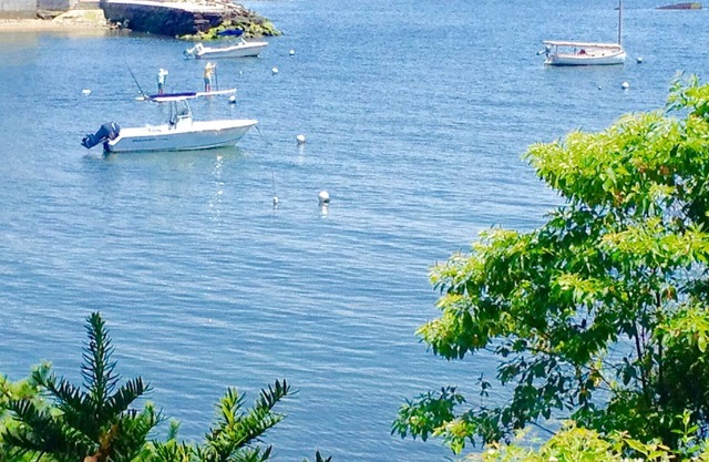 Beach house w private beach and your own boat mooring.