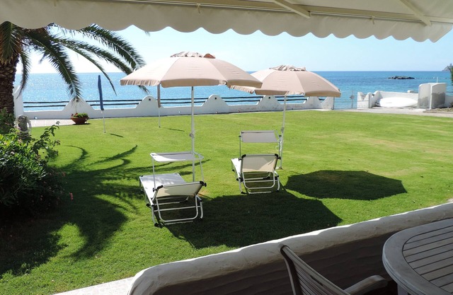 Beach house with private beach access