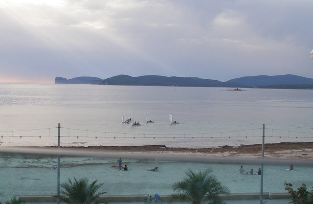 Beachfront apartment balconies and panoramic views ideal for couples and families