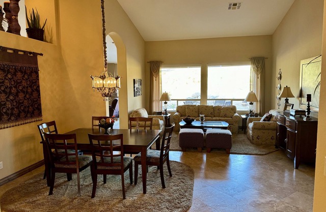 Beautiful 4 bedroom home on 15th hole of Dinosaur Golf Course in Gold Canyon