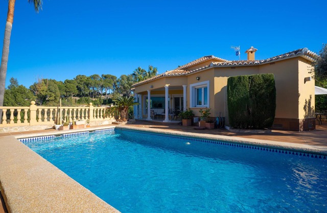 Beautiful and comfortable villa with private pool in Denia, Costa Blanca, Spain for 6 persons