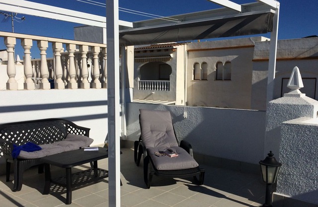 beautiful little house in orihuela costa (costa blanca) with solarium terrace