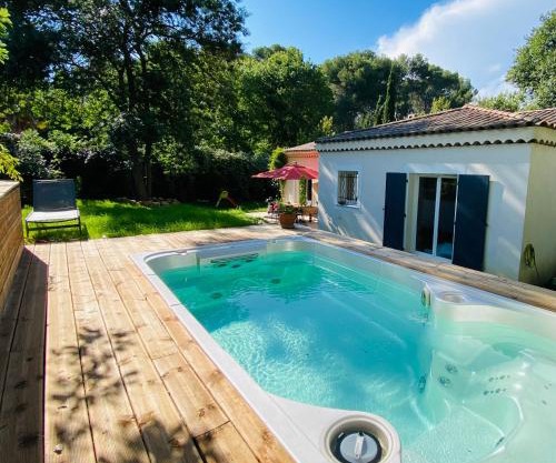 Beautiful family house with a Swim Spa