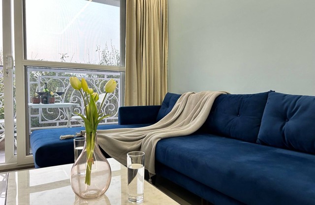 BlueCouch- 1BHK w/pool & Sunset View Nr Vagator