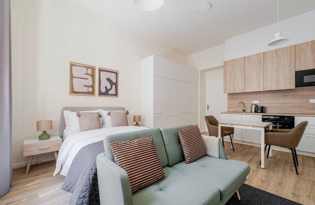 Blueground | Letná, furnished studio, foodie area (PRG-49)