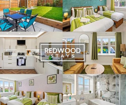 Brand New Modern Houses For Contractors & Families with Free Parking, Free WiFi & Netflix By Redwood Stays