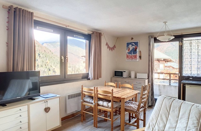 BRIGHT STUDIO APARTMENT - SAINT JEAN D'AULPS SKI RESORT - 4 PEOPLE - RELAIS S29