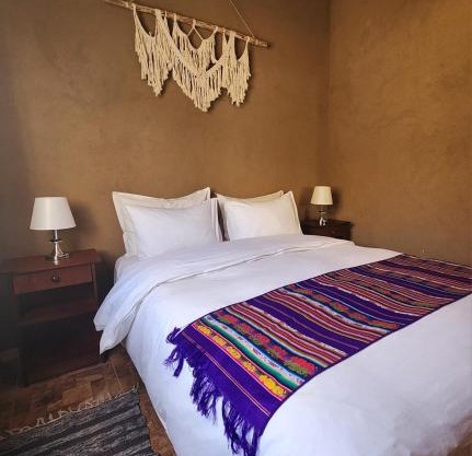Cabaña de adobe en Pisco Elqui