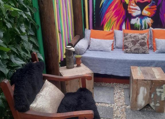 Cabana Verde Rosa