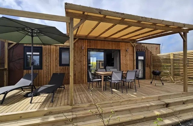 Campsite maeva Respire Domaine de Kervallon * - Mobil-Home Elegance 4 Rooms 6 People Air-conditioned + TV
