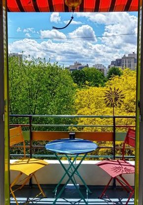 Canopée, paisible, chaleureux, lumineux, balcon