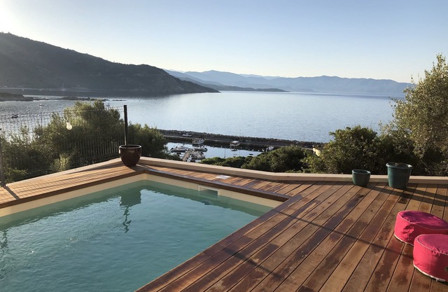 CARGESE VILLA NEAR THE PORT PANORAMIC VIEW