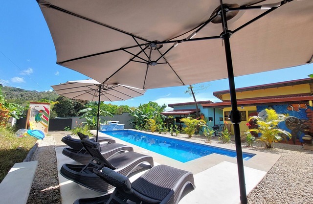 Casa Perezoso; Nestled in a beautiful tropical oasis,Beautiful swimming pool.nn