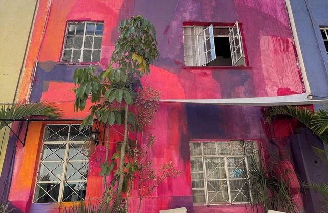 Casa Vecindad Murales - Secret Mural Home in Coyoacán