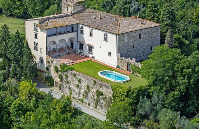Castello Lorenzo, Heart of Tuscany, Renaissance Villa with Pool