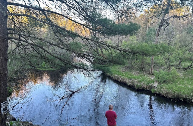 Casual cozy Baldwin River 3 Bedroom Cabin. Fish on site, ATV, Canoe nearby.