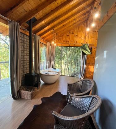 Chalé Refúgio Panorâmico Aconchegante