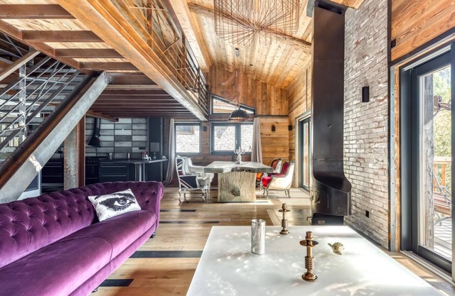 Chalet, 50m from ski slopes, view mountain/street, sauna, hammam, terrace, balcony