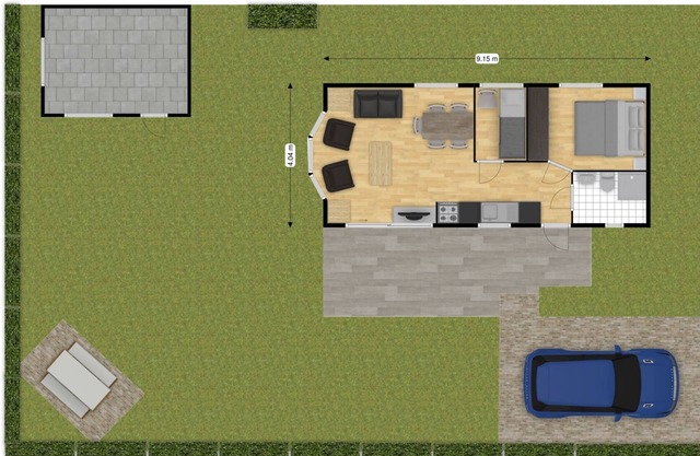 Chalet 80 - Two Bedroom Resort, Sleeps 4