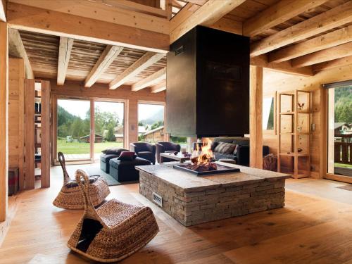 Chalet d'exception à Chamonix avec sauna, cheminée et proximité des pistes skiables - FR-1-343-181