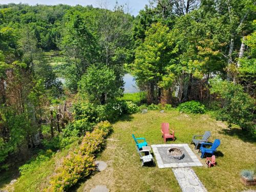 Chalet familial, vue sur le lac