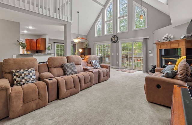 Chalet on Chalet by AvantStay | Bright Cabin w/Deck & Fire Pit, Near Lake