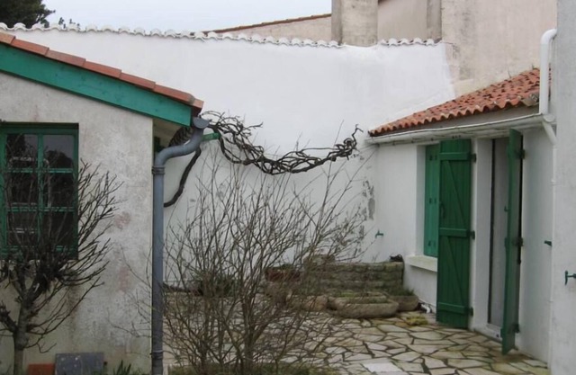 Character house on the island of Aix