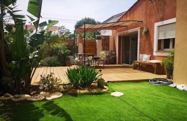 Charmante Villa Climatisée 10mn à Pied de la Plage