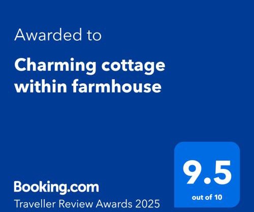 Charming cottage within farmhouse