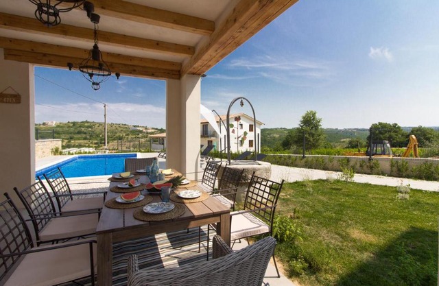Charming stone villa Duda with private pool and magnificent view