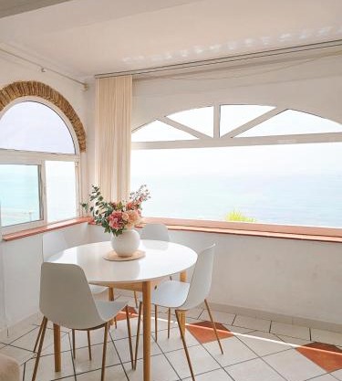 Charming Townhouse in El Faro, Spain, Studding Sea View & Community Pool