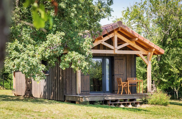 Chic and cozy wooden house for 2 - Nature, calm and country terraces