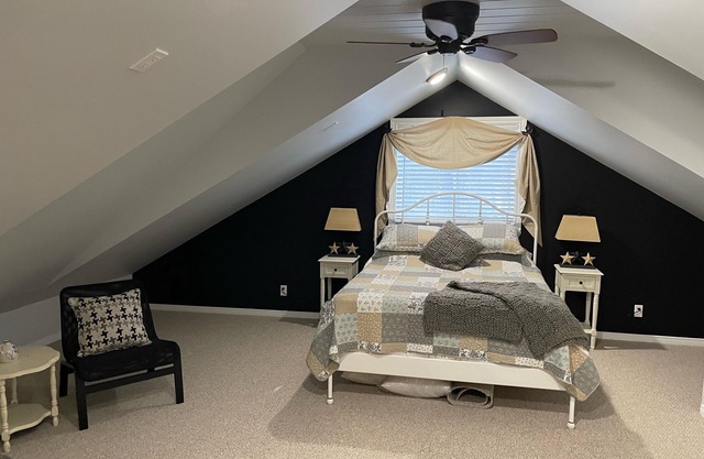Coach House in forest setting in Bala, Muskoka that has been recently remodeled.