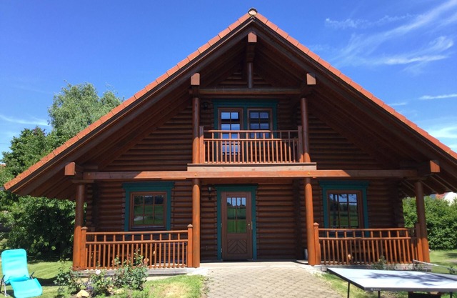 Comfortable wooden house near Rothenburg o. d. Tauber