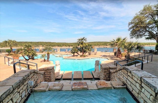 Condo on Private Island on Lake Travis with Pools, Hot Tubs, Tennis Courts, Gym, Kayaks Included