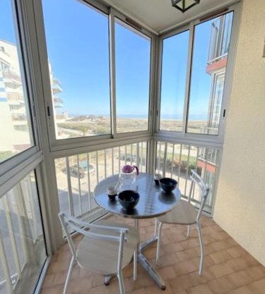 Confortable Studio cabine - accès plage- vue mer 4TVP38