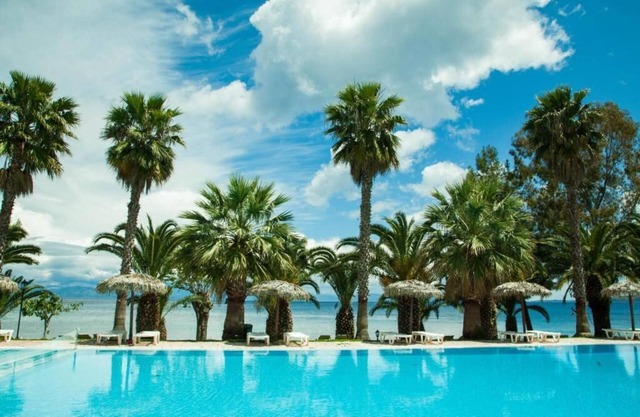 Corfu Senses Resort is located on the shore of the Ionian Sea