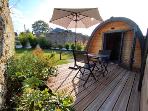 Cottage climatisé avec terrasse privative et kitchenette