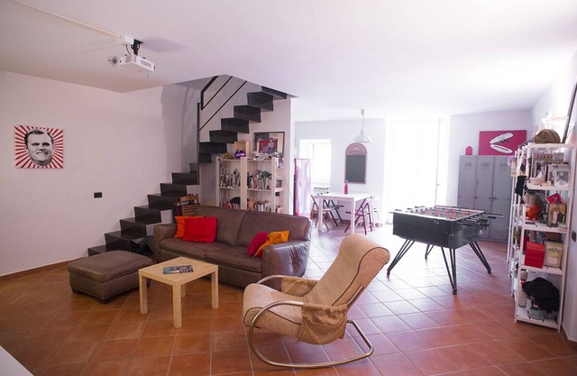 Cozy apartment with foosball