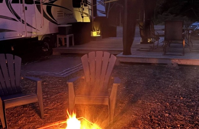 Cozy Camper setup, off grid